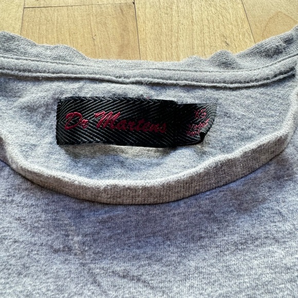 Vintage Dr. Martens Tee Big Logo Boots Double Sided 90s - Picture 9 of 9